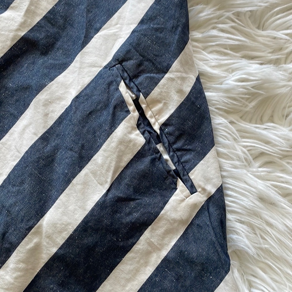 Postmark by Anthropologie Endpoint Chevron Overall Jumper Dress - Picture 6 of 10